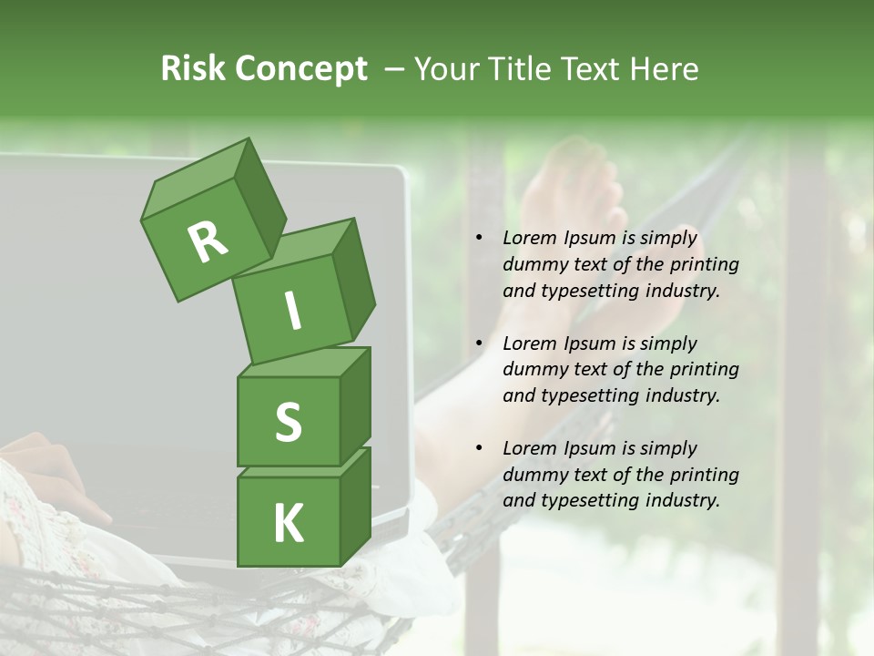 Garden Resort Female PowerPoint Template