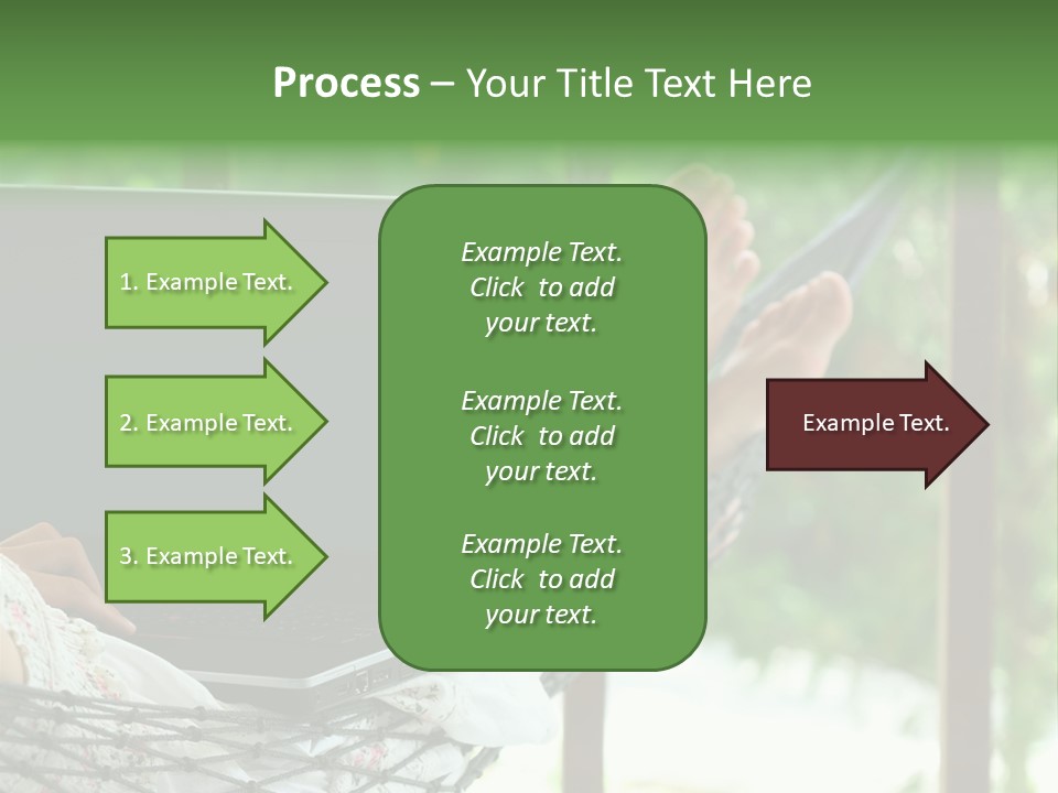 Garden Resort Female PowerPoint Template