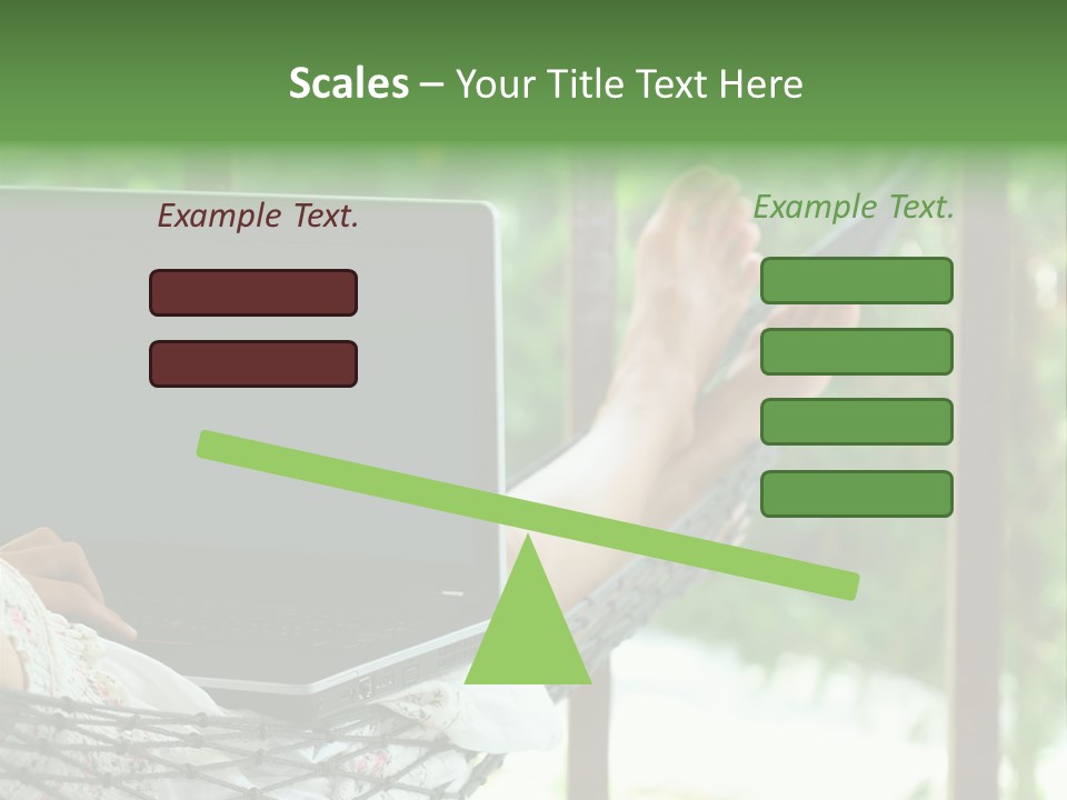 Garden Resort Female PowerPoint Template