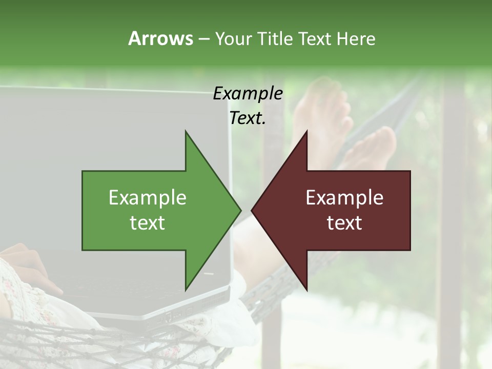 Garden Resort Female PowerPoint Template