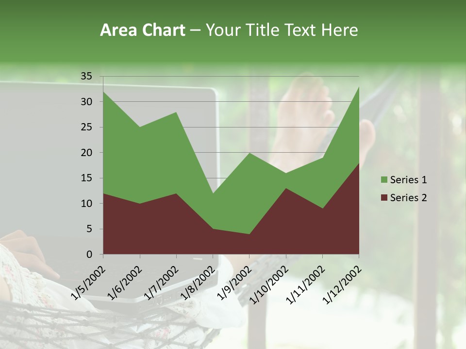 Garden Resort Female PowerPoint Template
