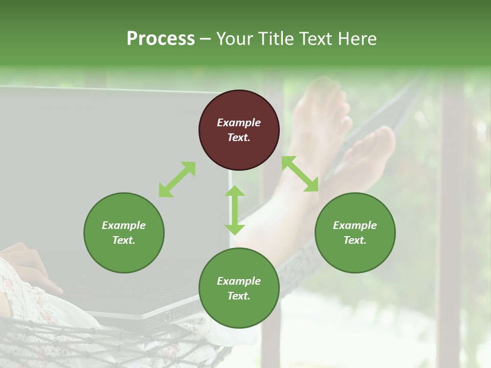 Garden Resort Female PowerPoint Template