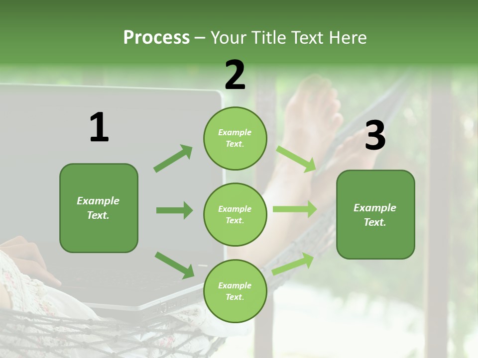Garden Resort Female PowerPoint Template