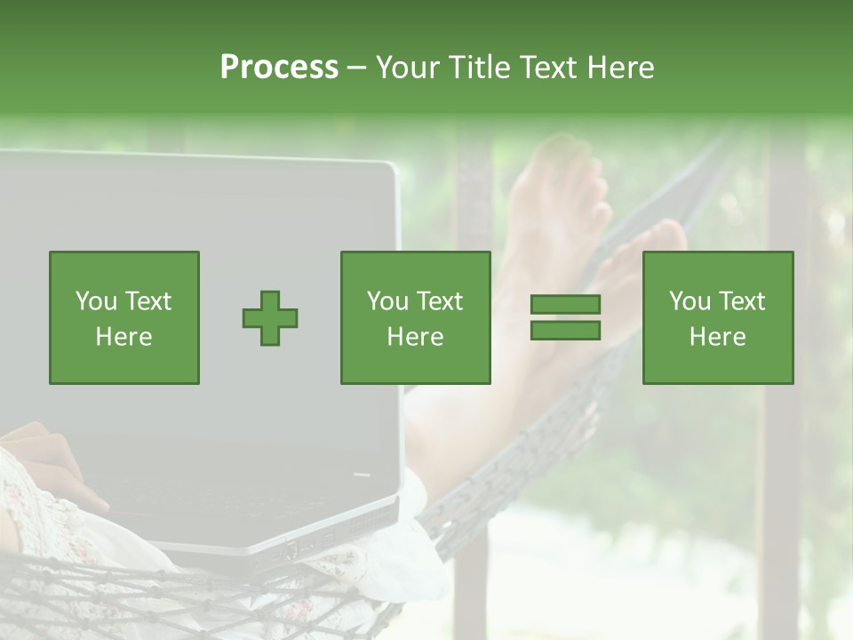 Garden Resort Female PowerPoint Template