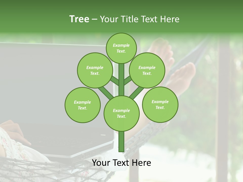 Garden Resort Female PowerPoint Template