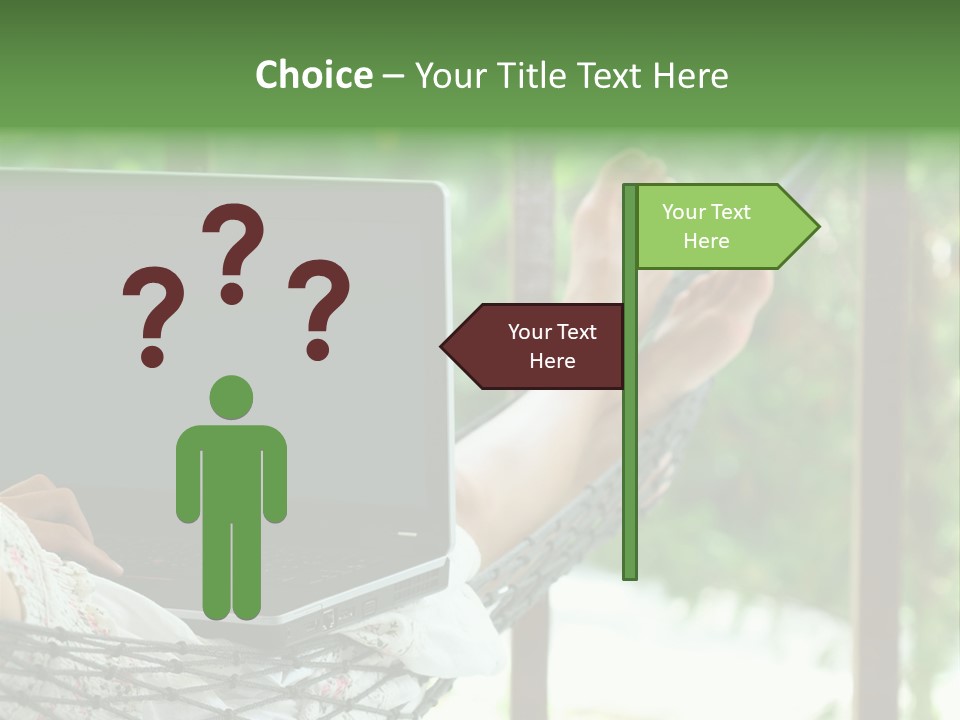 Garden Resort Female PowerPoint Template