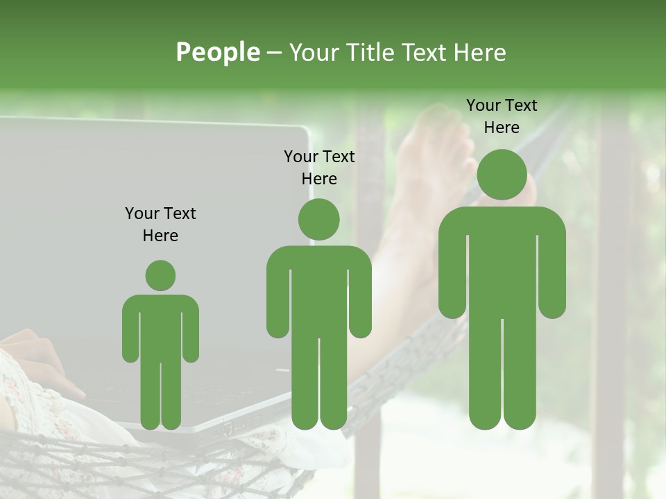 Garden Resort Female PowerPoint Template