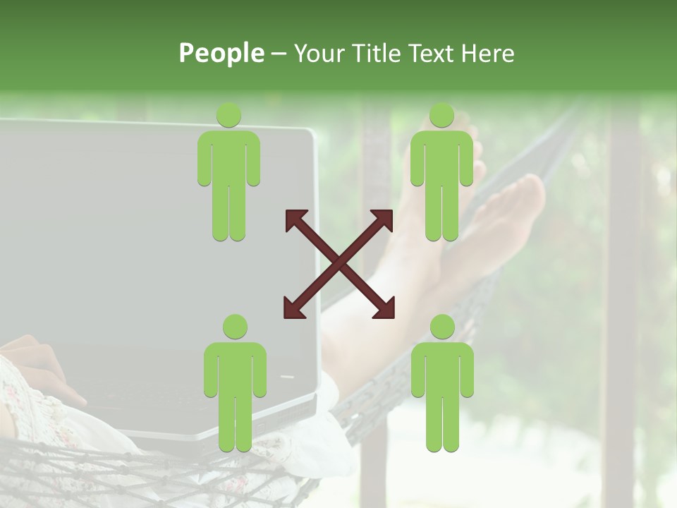 Garden Resort Female PowerPoint Template