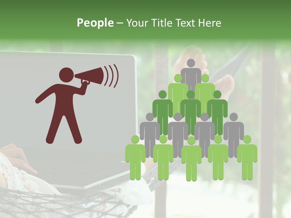 Garden Resort Female PowerPoint Template