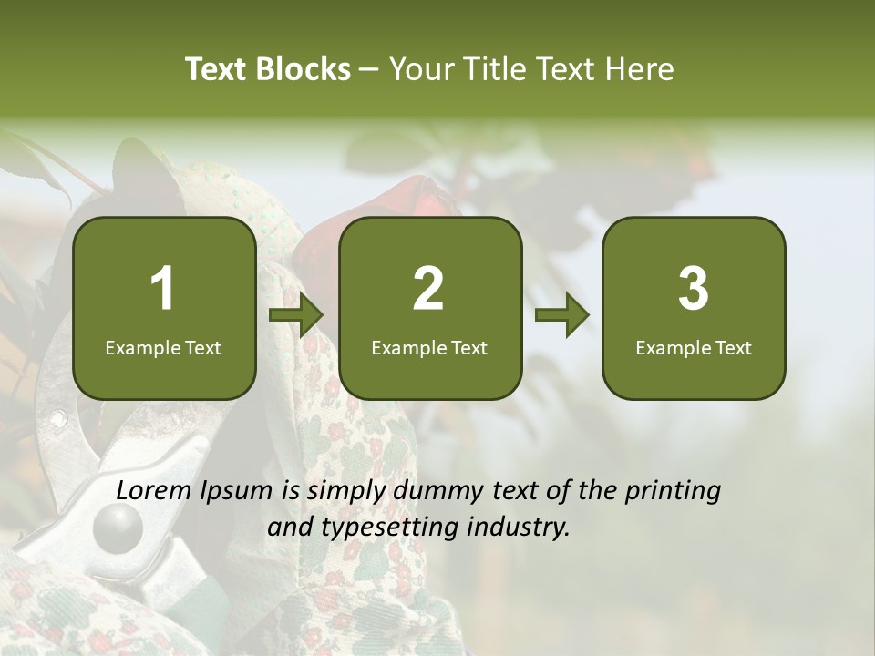 Rose Prune Red PowerPoint Template