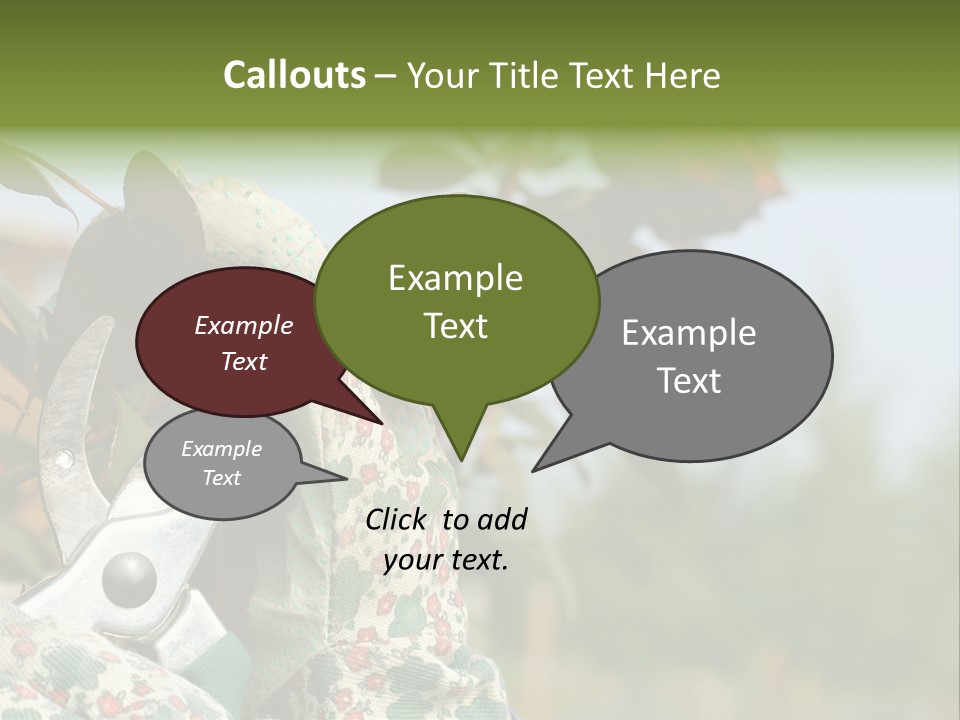 Rose Prune Red PowerPoint Template