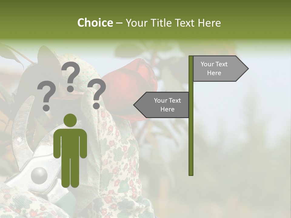 Rose Prune Red PowerPoint Template