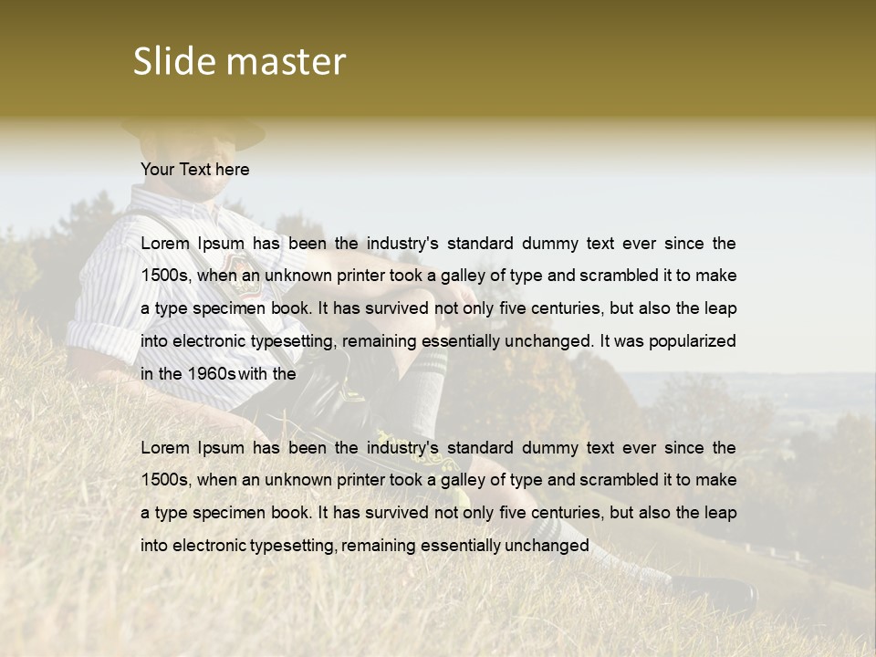 Fresh Munich Nature PowerPoint Template