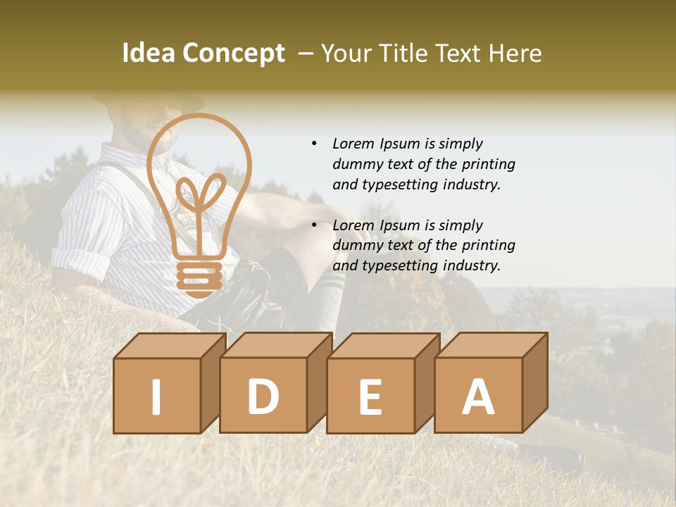 Fresh Munich Nature PowerPoint Template