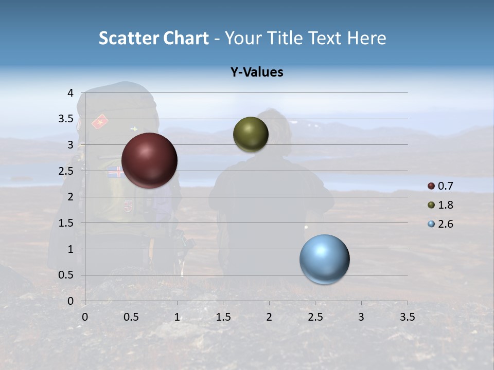Pilgrim Way Backpack Reindeer PowerPoint Template
