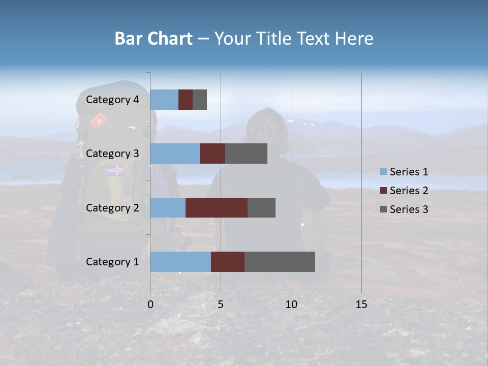 Pilgrim Way Backpack Reindeer PowerPoint Template