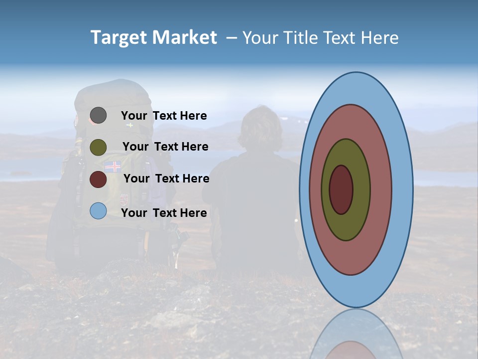 Pilgrim Way Backpack Reindeer PowerPoint Template