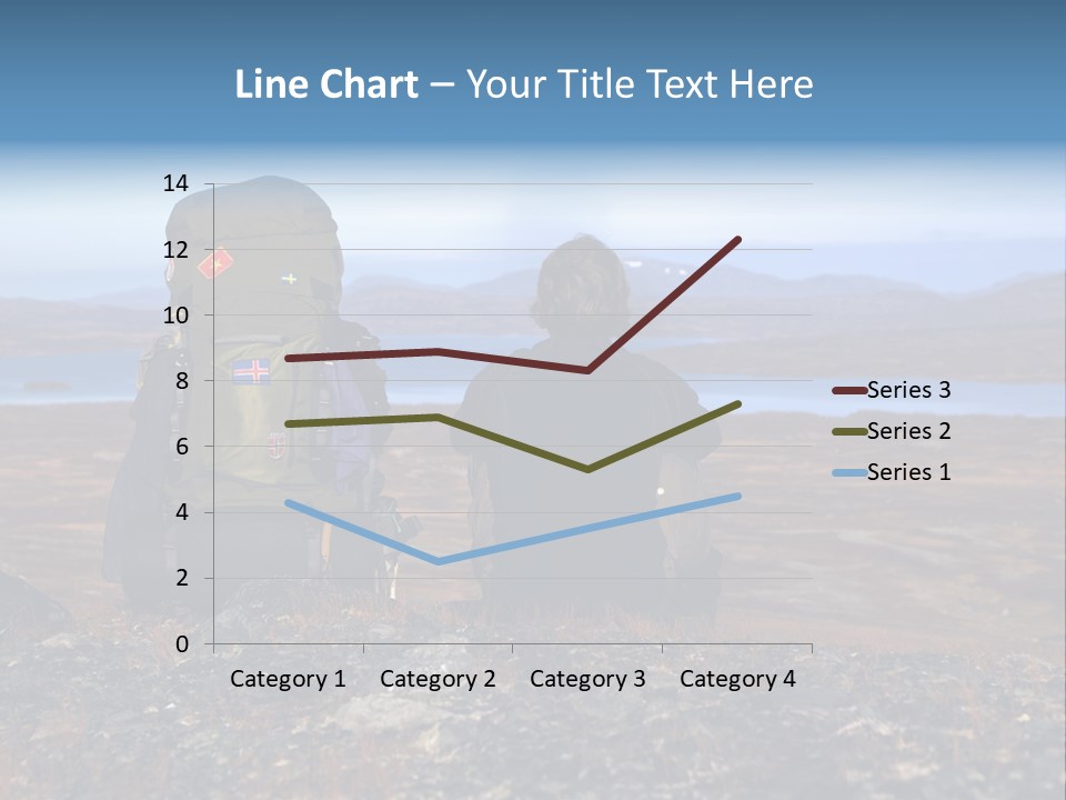 Pilgrim Way Backpack Reindeer PowerPoint Template