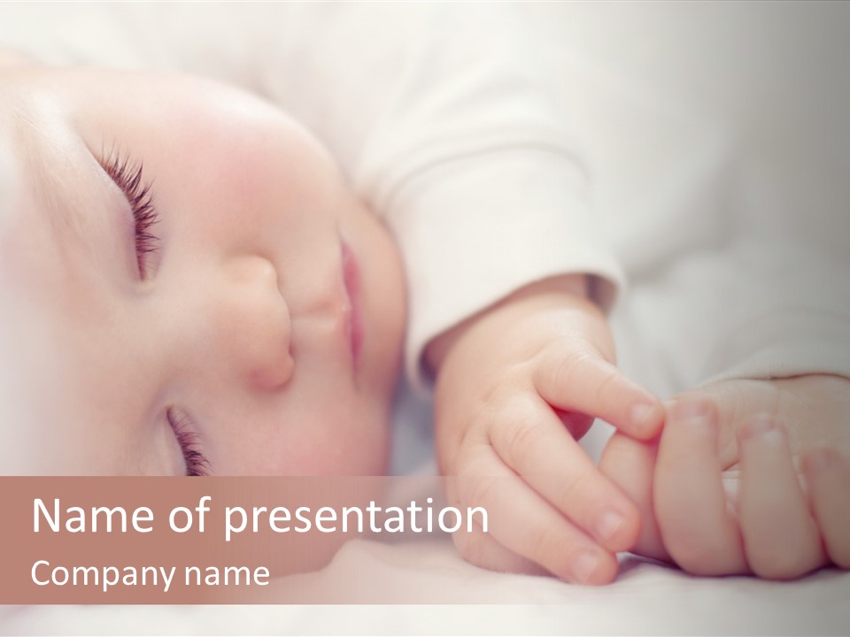 People Girl Skin PowerPoint Template