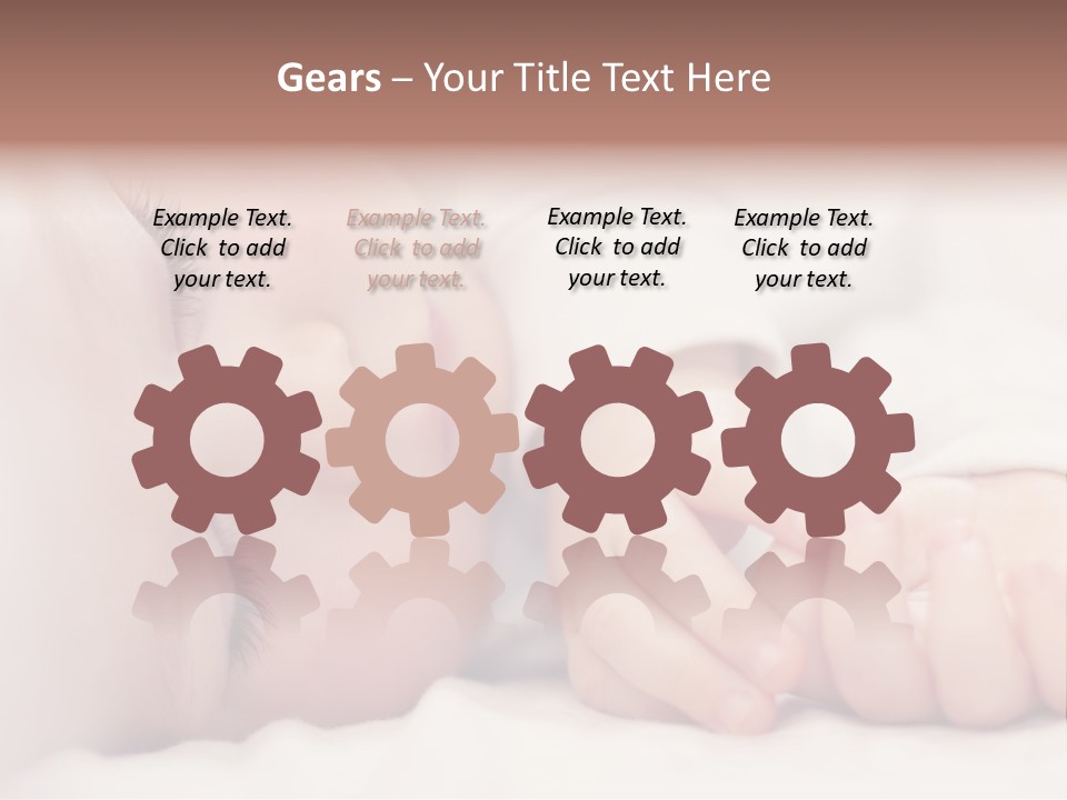 People Girl Skin PowerPoint Template