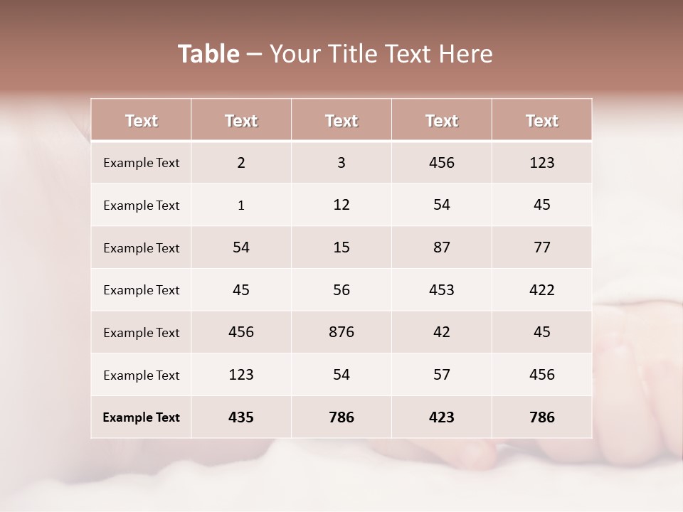 People Girl Skin PowerPoint Template