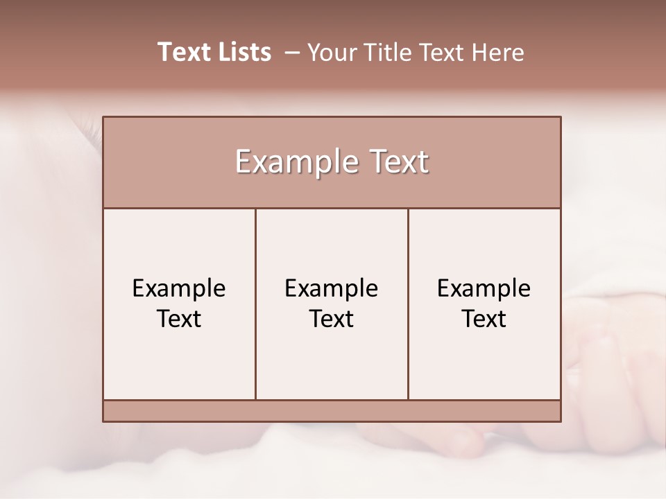 People Girl Skin PowerPoint Template