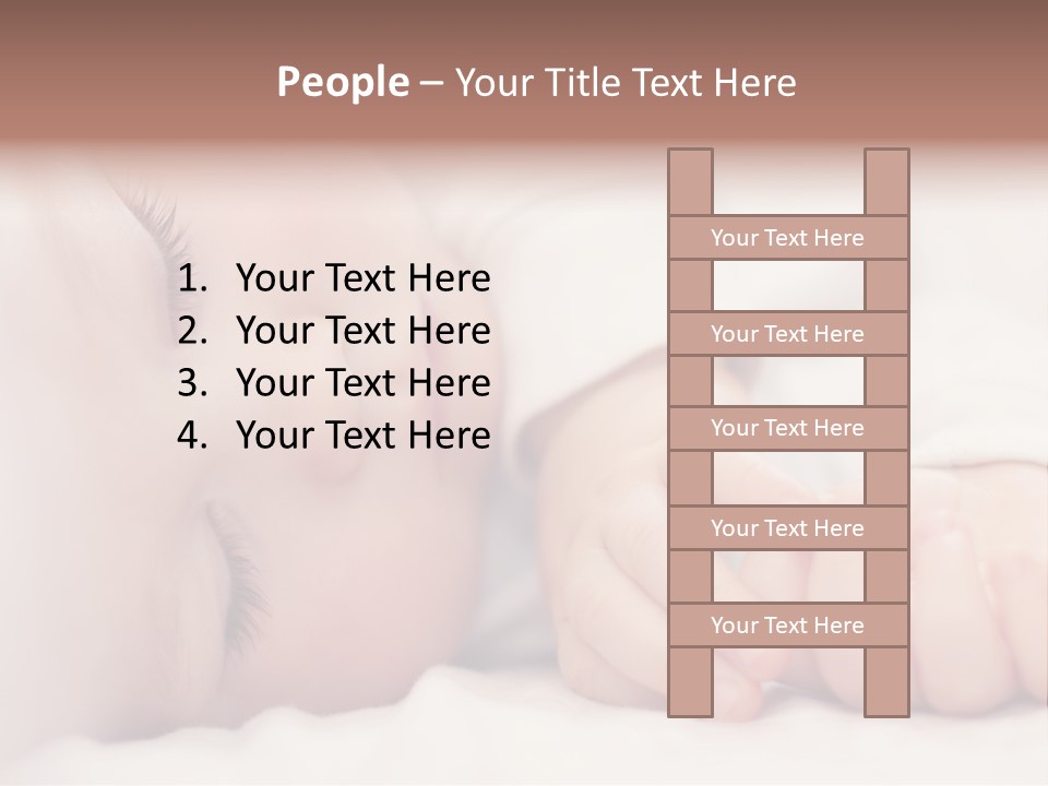 People Girl Skin PowerPoint Template