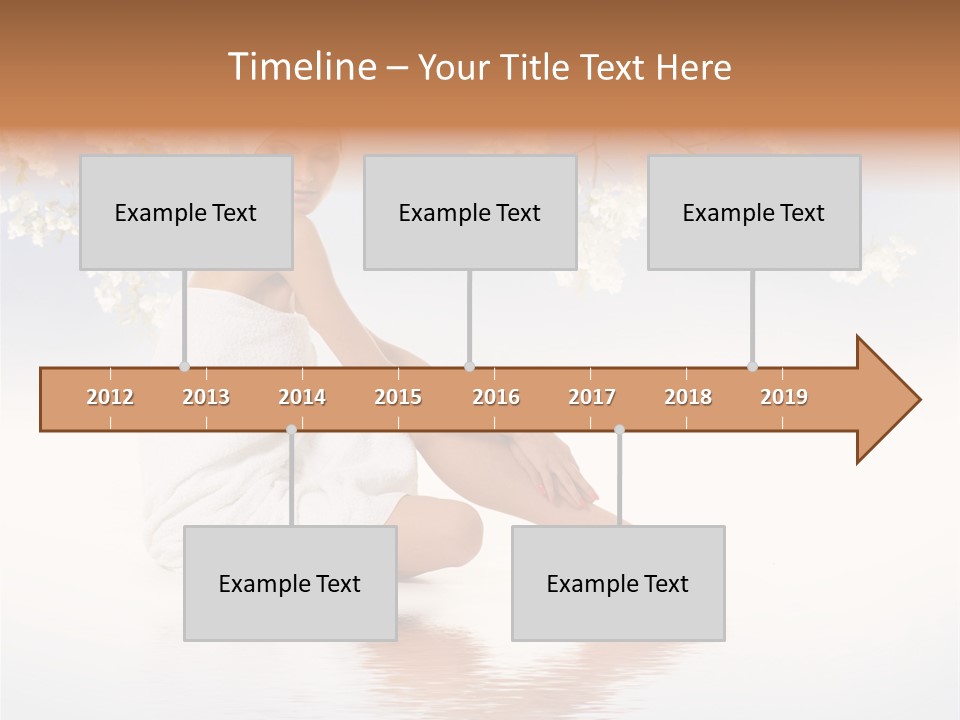 Massage Lovely Water PowerPoint Template
