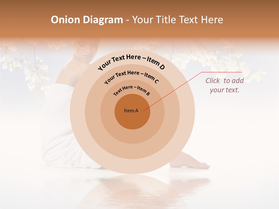 Massage Lovely Water PowerPoint Template