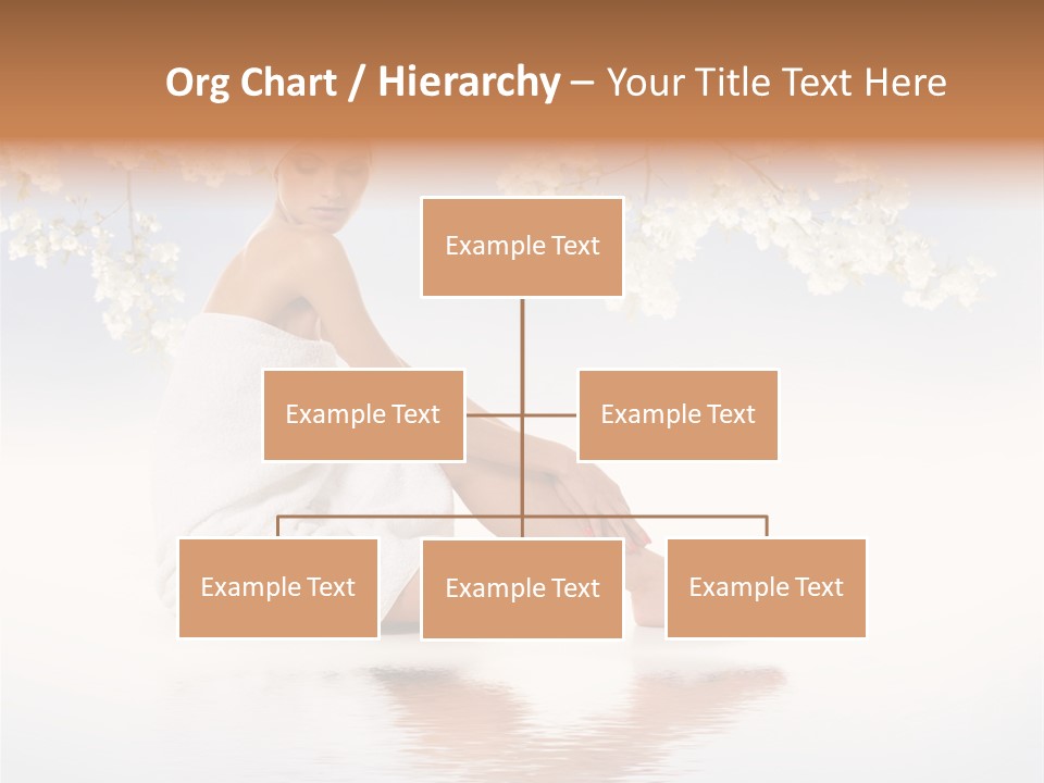 Massage Lovely Water PowerPoint Template