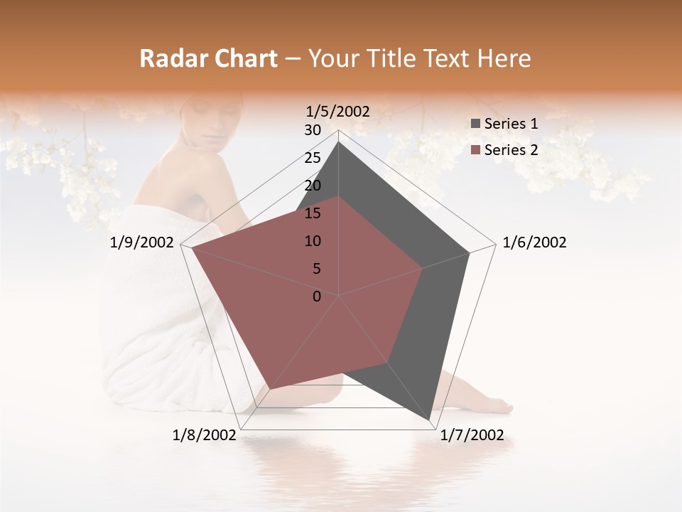 Massage Lovely Water PowerPoint Template