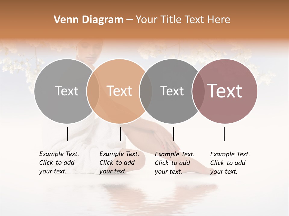 Massage Lovely Water PowerPoint Template