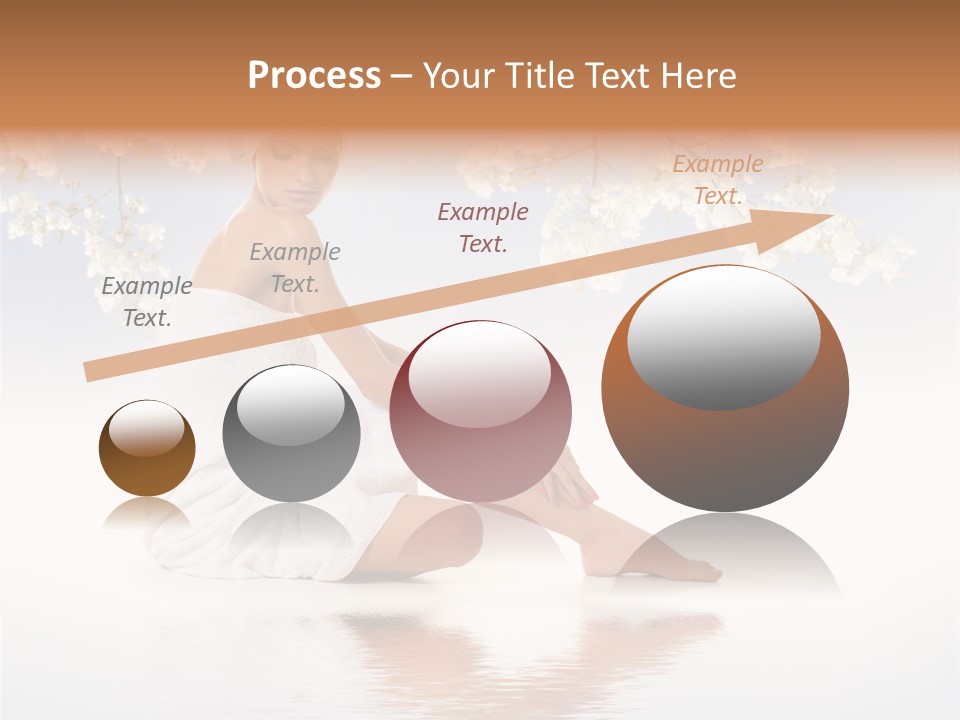 Massage Lovely Water PowerPoint Template