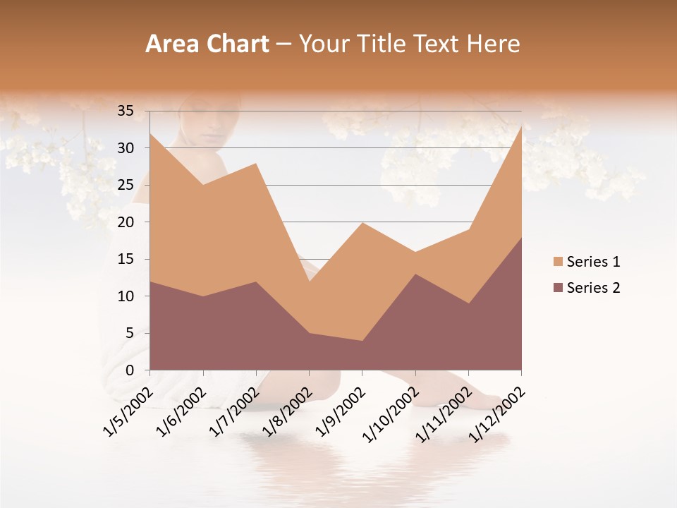 Massage Lovely Water PowerPoint Template