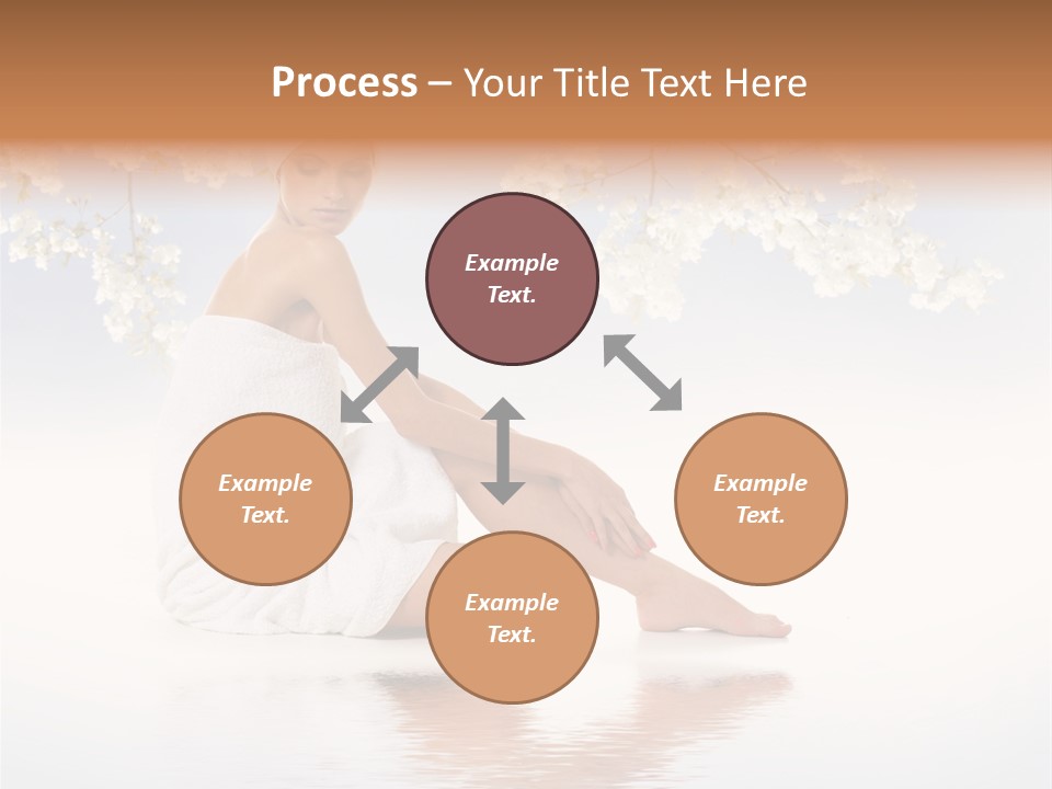 Massage Lovely Water PowerPoint Template