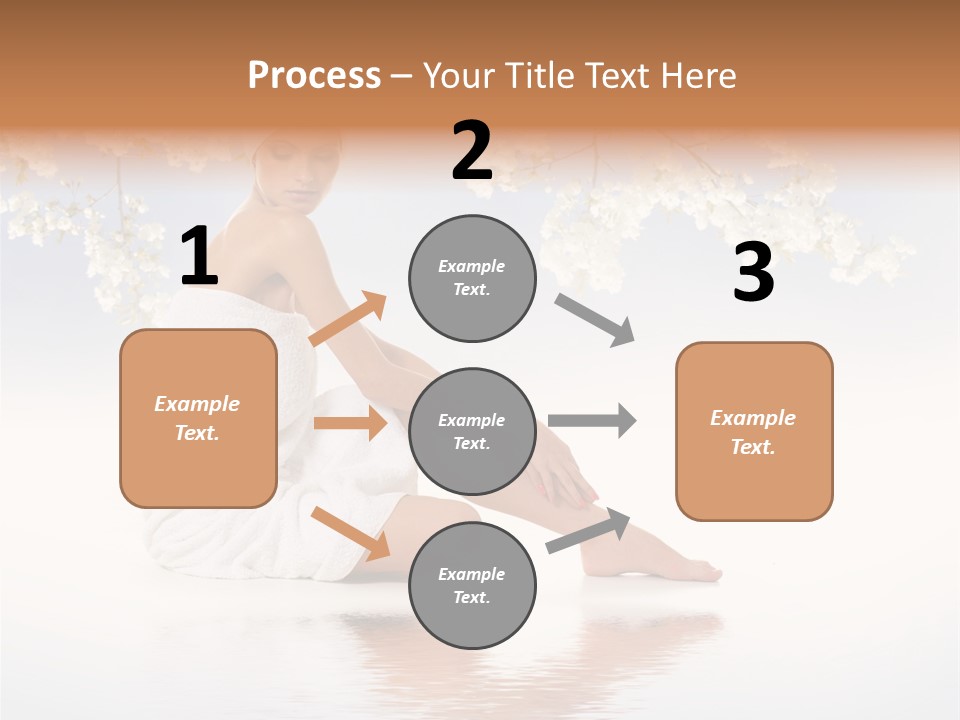 Massage Lovely Water PowerPoint Template