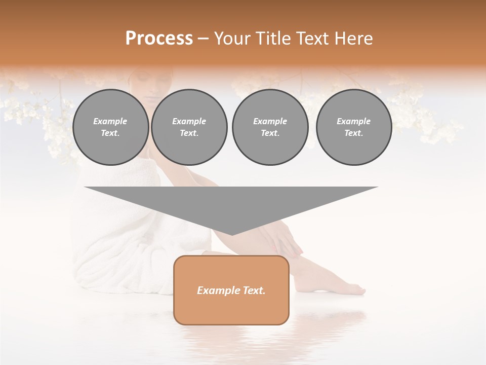 Massage Lovely Water PowerPoint Template