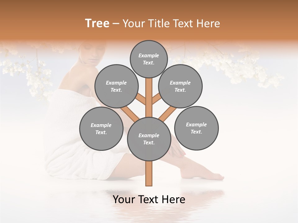 Massage Lovely Water PowerPoint Template