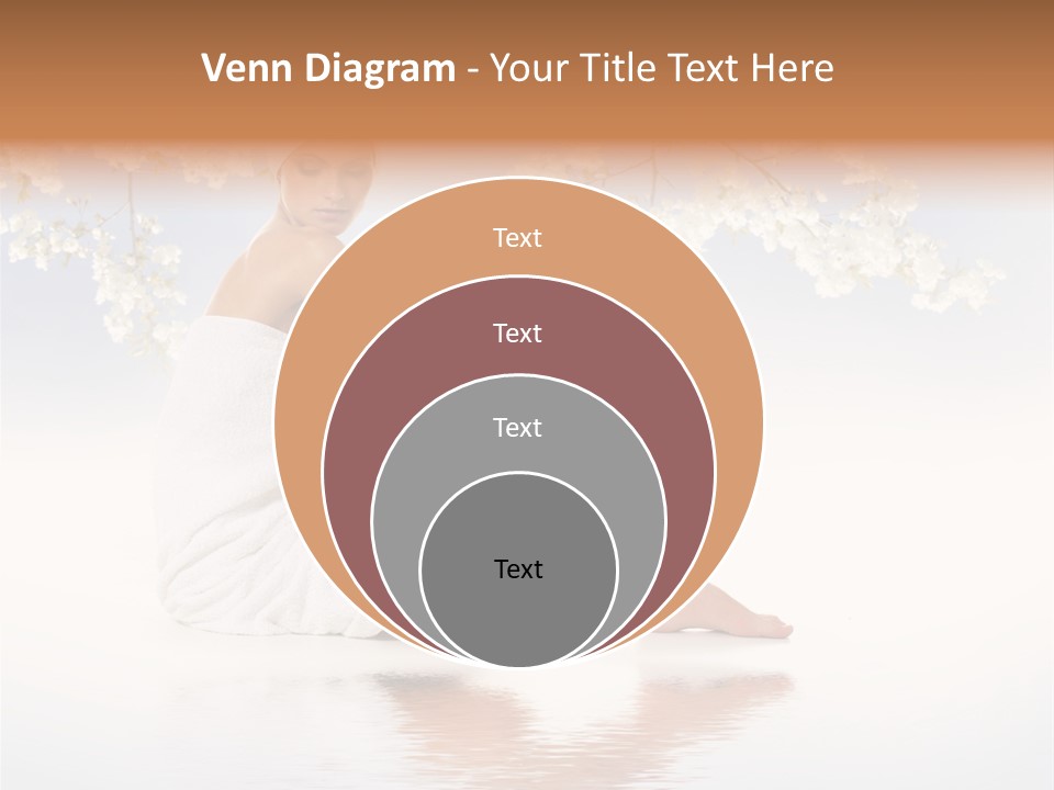 Massage Lovely Water PowerPoint Template