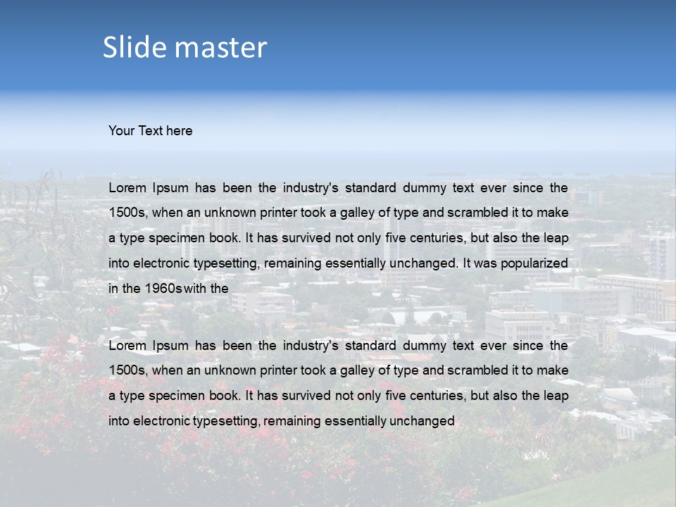 View Puerto Rico Puerto PowerPoint Template