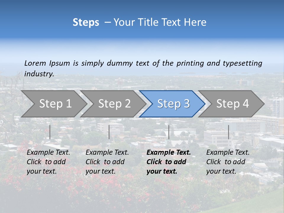View Puerto Rico Puerto PowerPoint Template