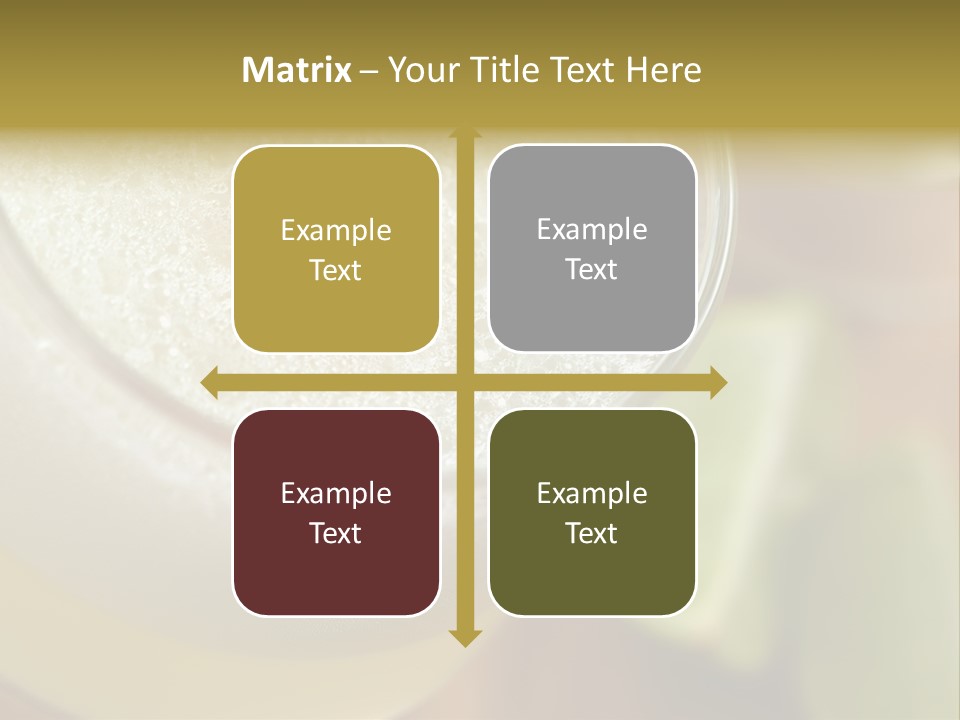 Citrus Fruit Peru Liquor PowerPoint Template
