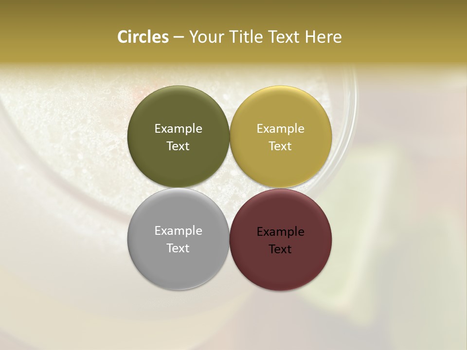 Citrus Fruit Peru Liquor PowerPoint Template