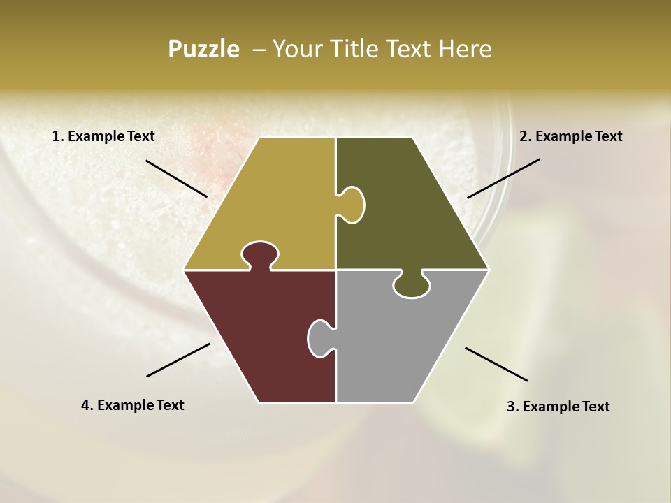 Citrus Fruit Peru Liquor PowerPoint Template