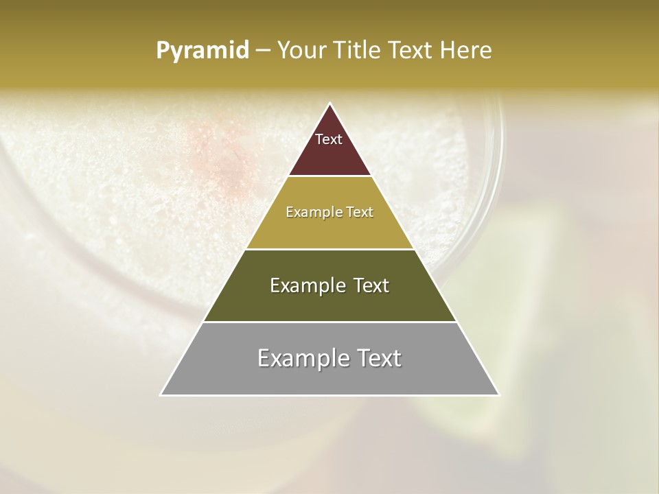 Citrus Fruit Peru Liquor PowerPoint Template