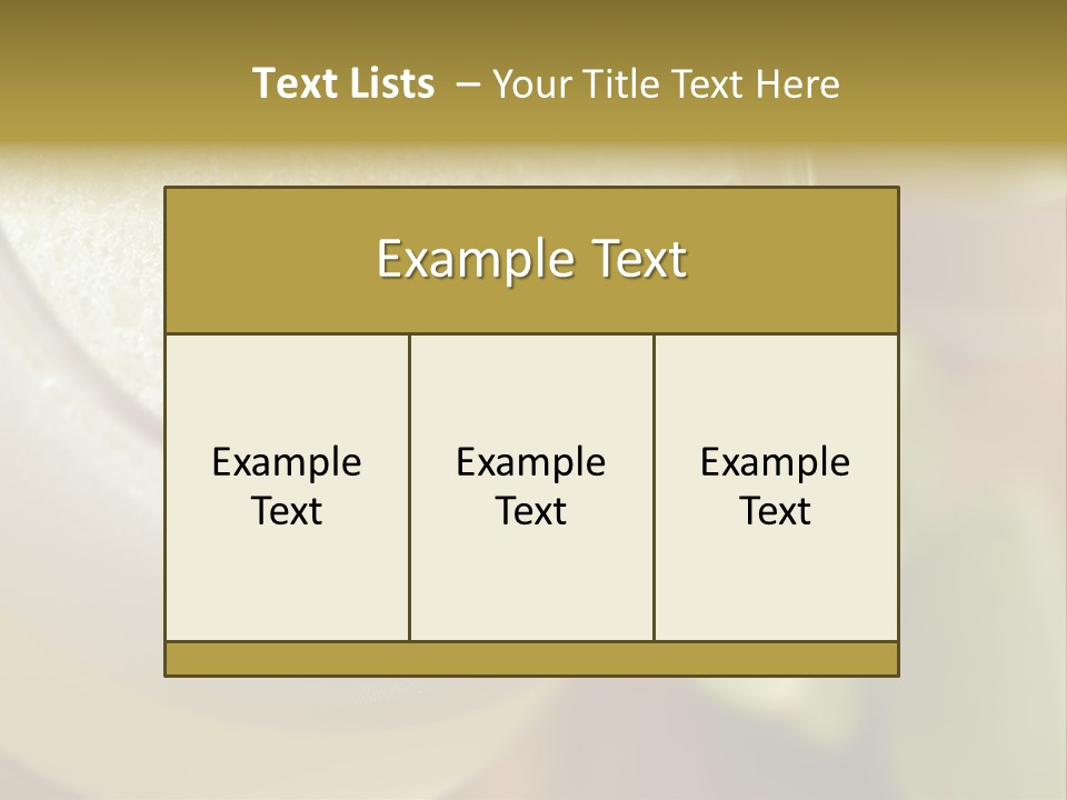 Citrus Fruit Peru Liquor PowerPoint Template