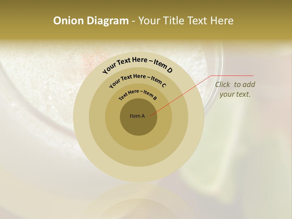 Citrus Fruit Peru Liquor PowerPoint Template