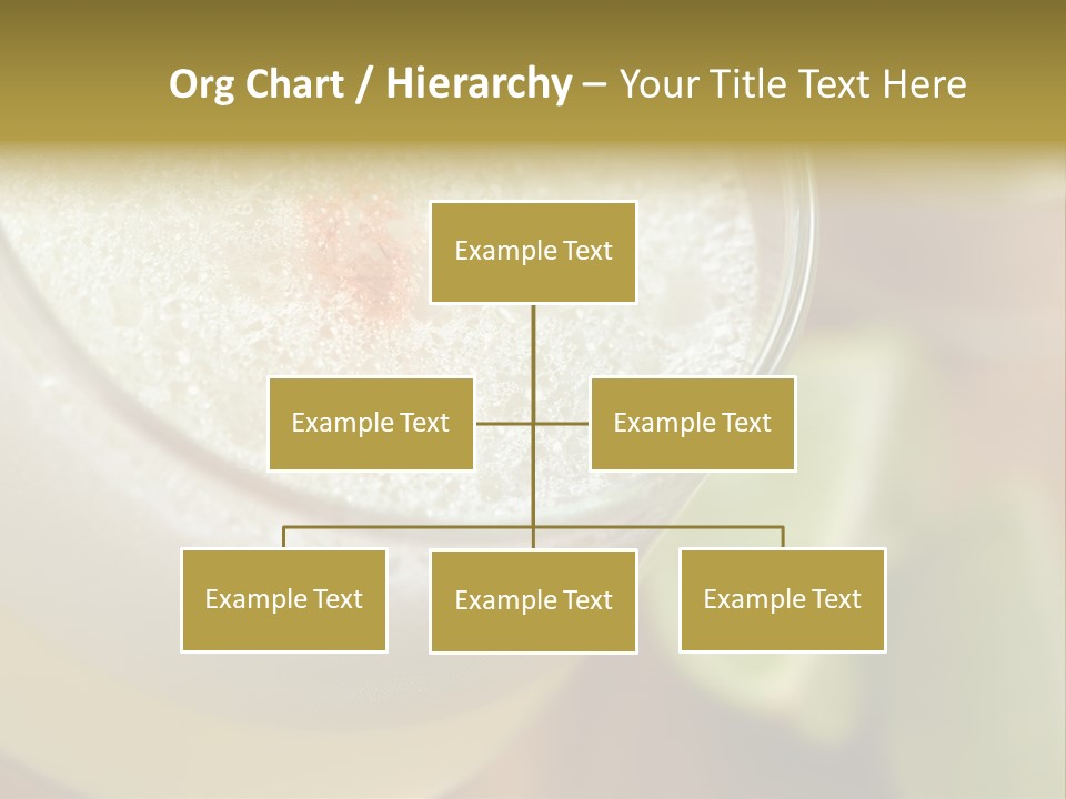 Citrus Fruit Peru Liquor PowerPoint Template