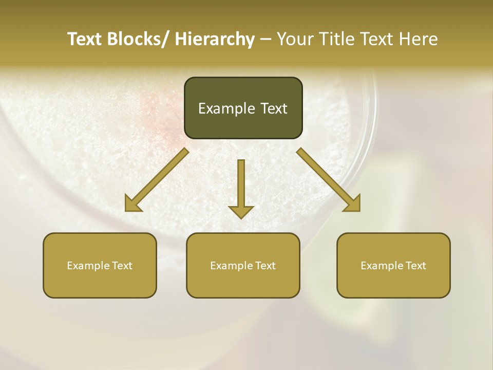 Citrus Fruit Peru Liquor PowerPoint Template