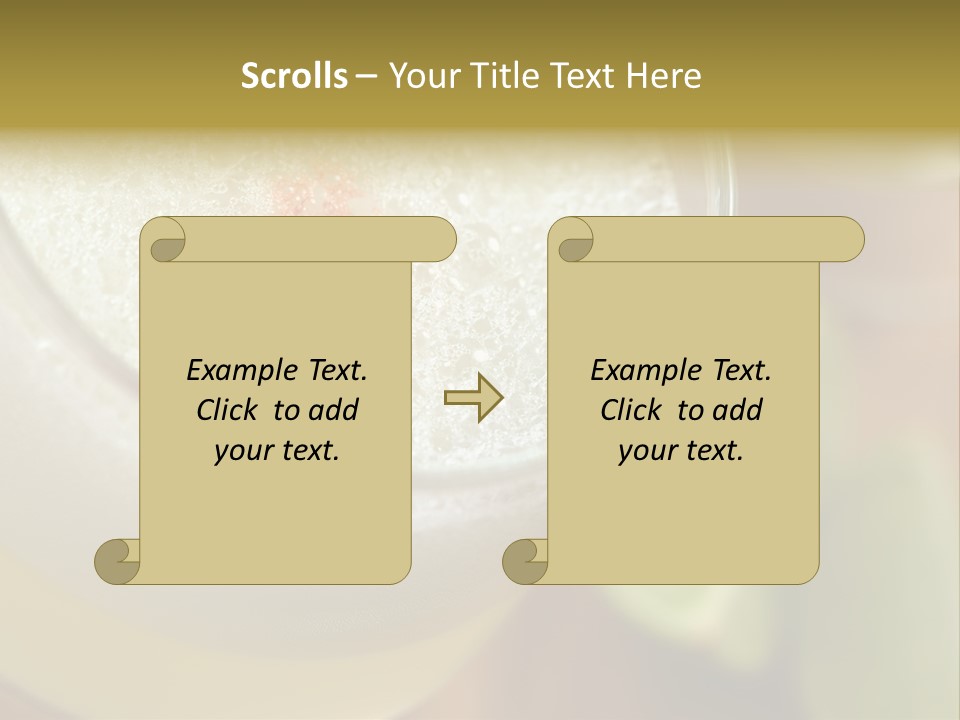 Citrus Fruit Peru Liquor PowerPoint Template
